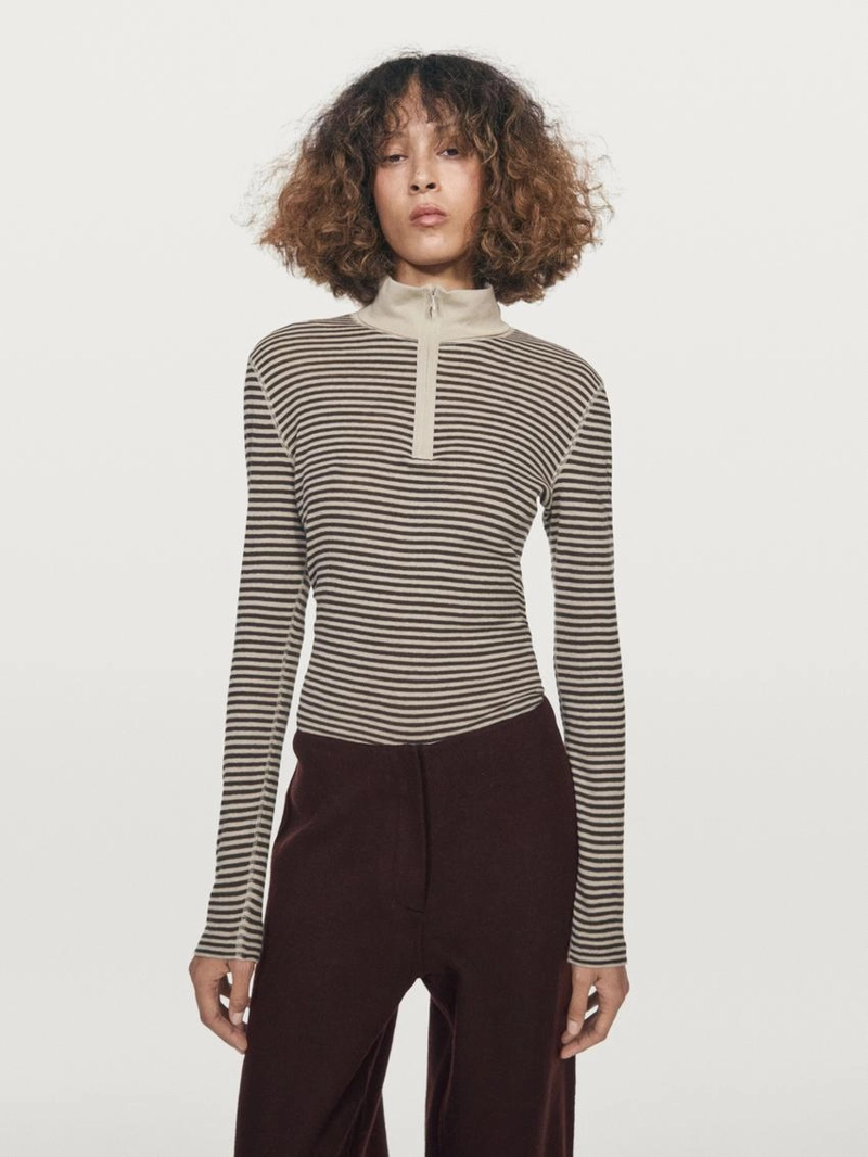 Брюки прямого кроя из шерсти