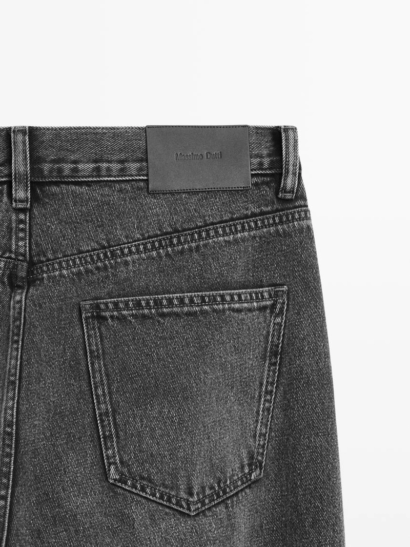 Джинсы прямого кроя