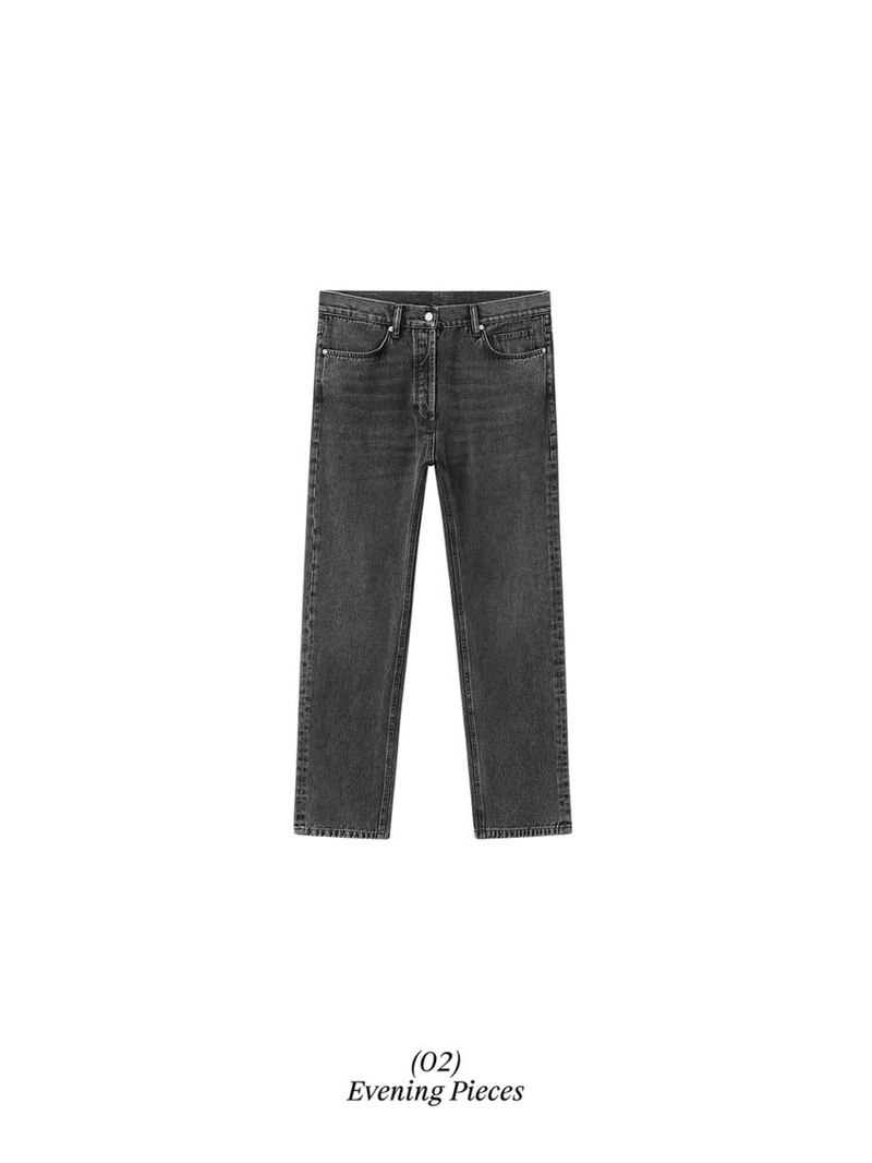 Джинсы прямого кроя