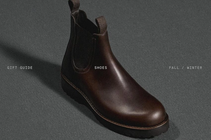 Челси ботинки из разделанной кожи