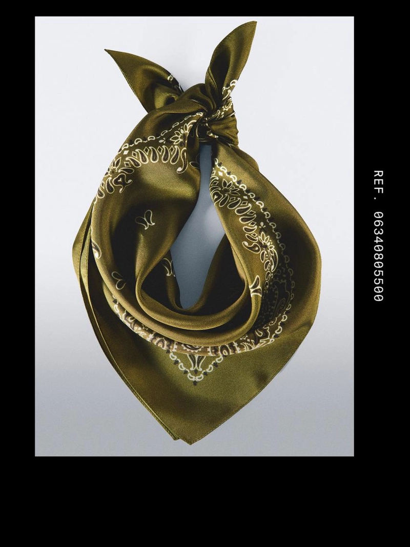 Платок с принтом пейсли