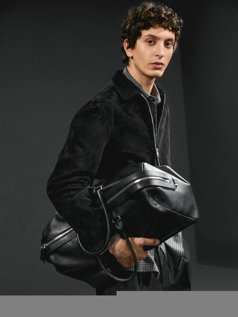 Сумка для путешествий из нубука