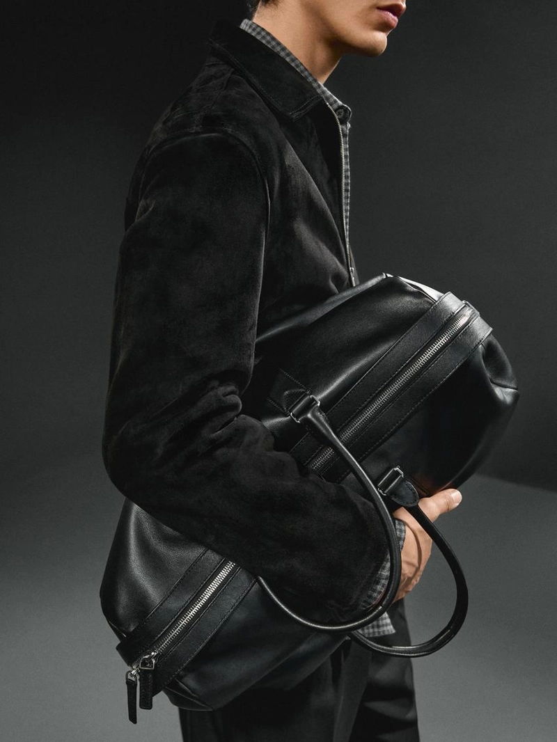 Сумка для путешествий из нубука