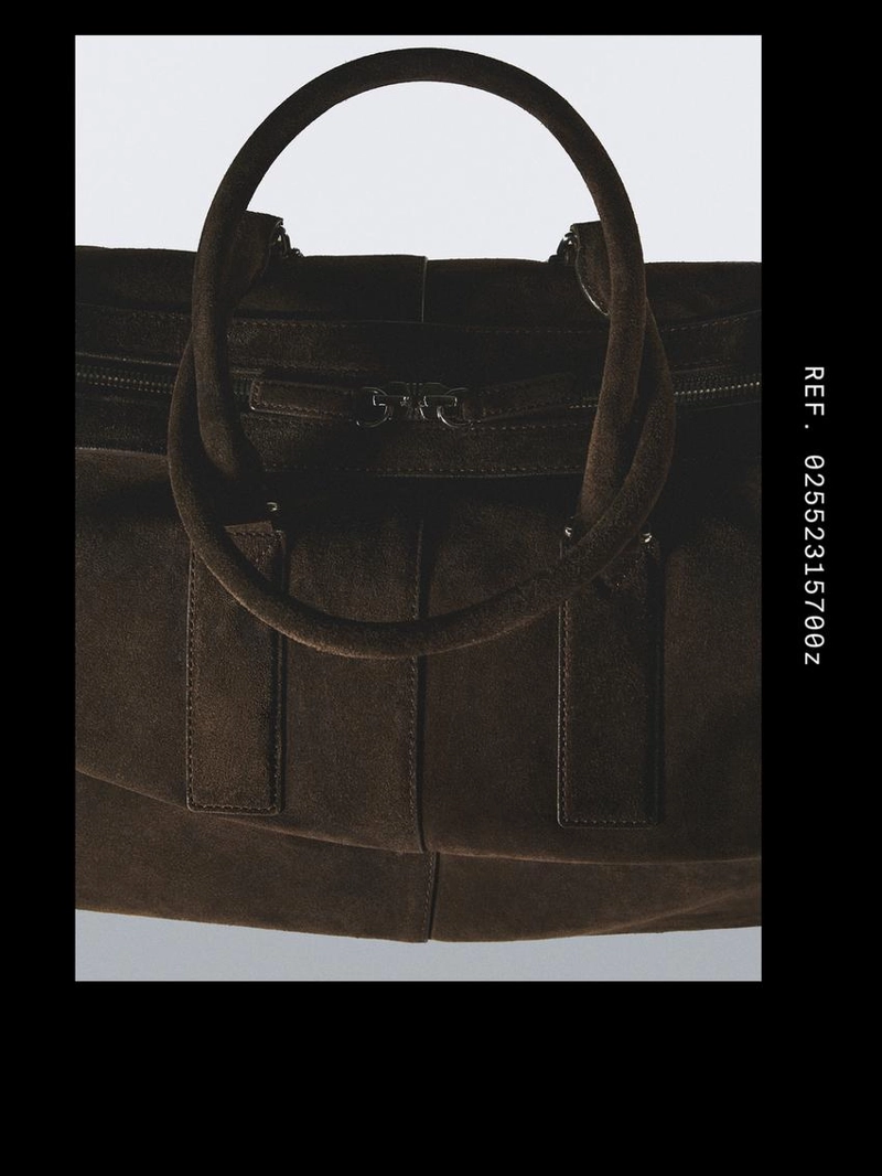 Сумка для путешествий из замши