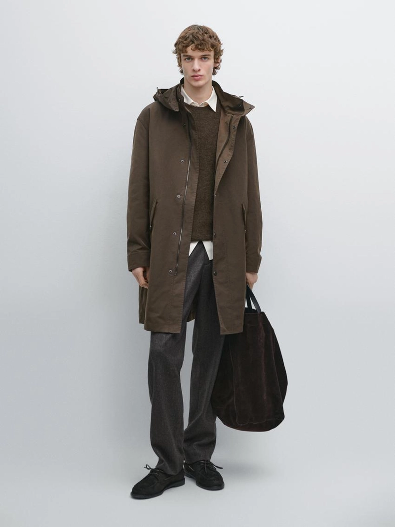 Длинная техническая парка с съемным интерьером