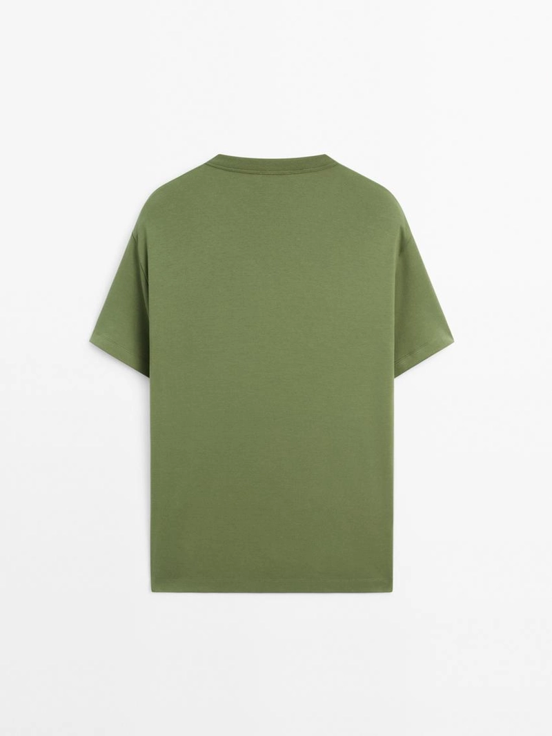 Футболка с коротким рукавом из 100% хлопка