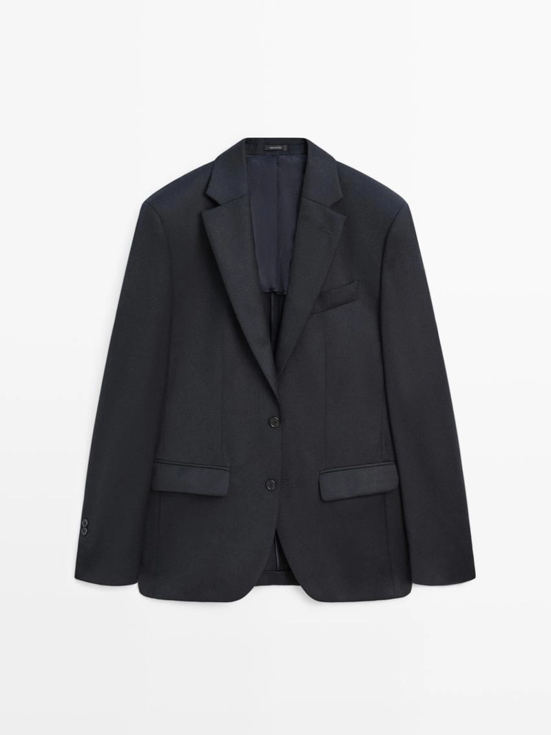 Американский костюм из шерстяной смеси фланели