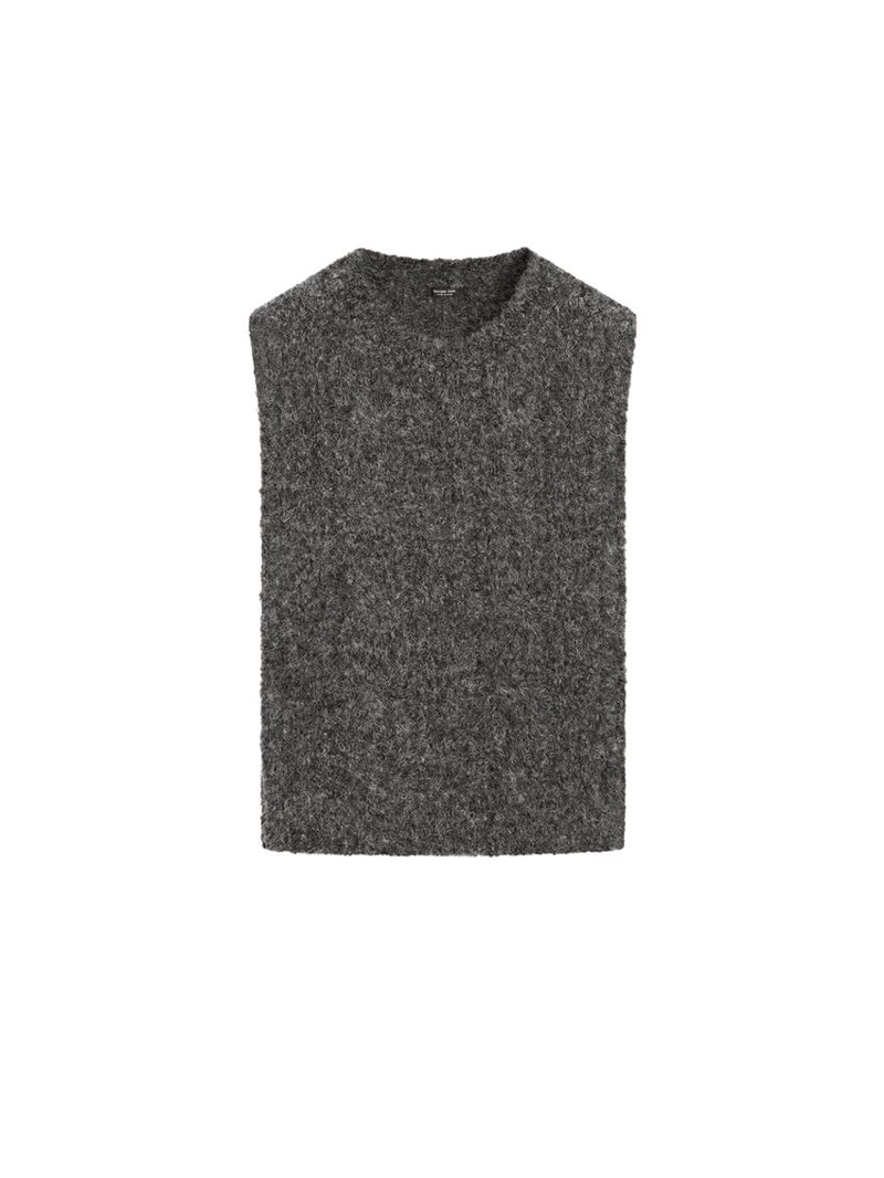 Жилет из альпакиевой смеси