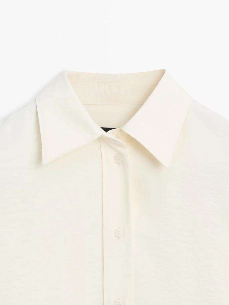 Рубашка с увеличенным размером и длинными рукавами