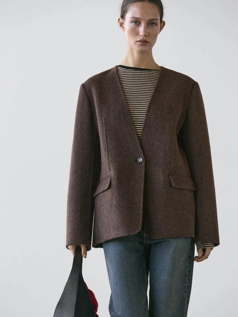 Пиджак из шерстяной смеси