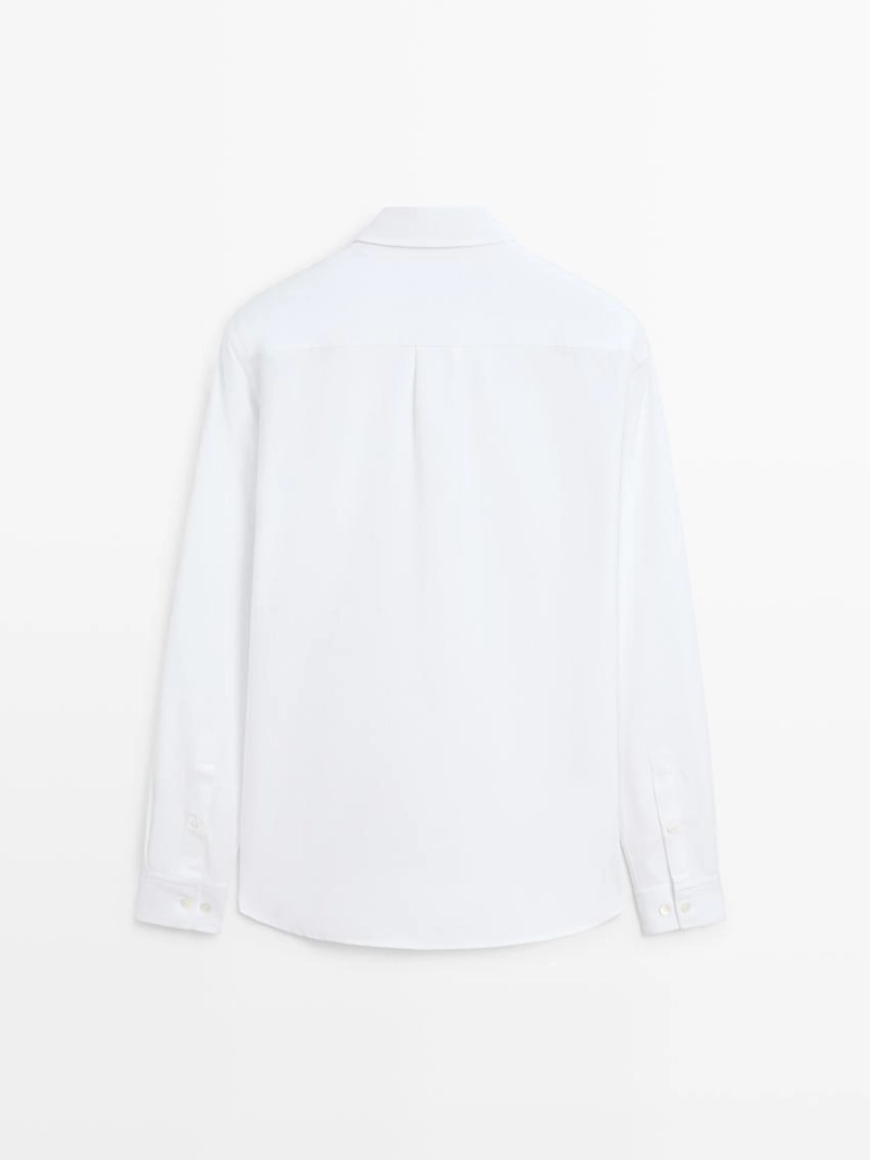 Рубашка из 100% хлопка оксфорд