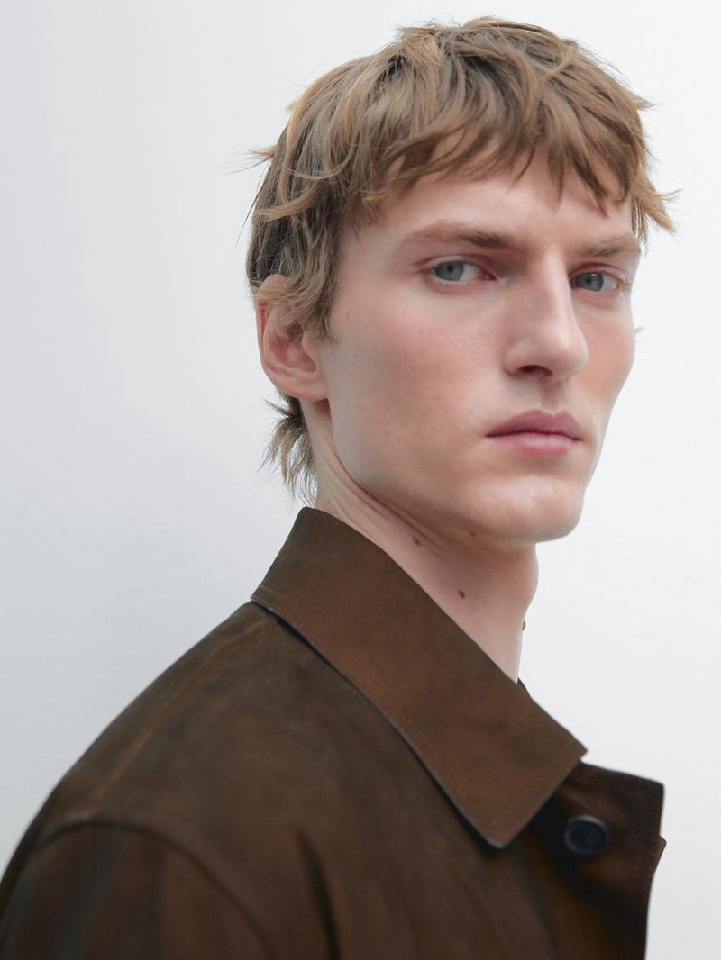 Куртка рабочая из замши