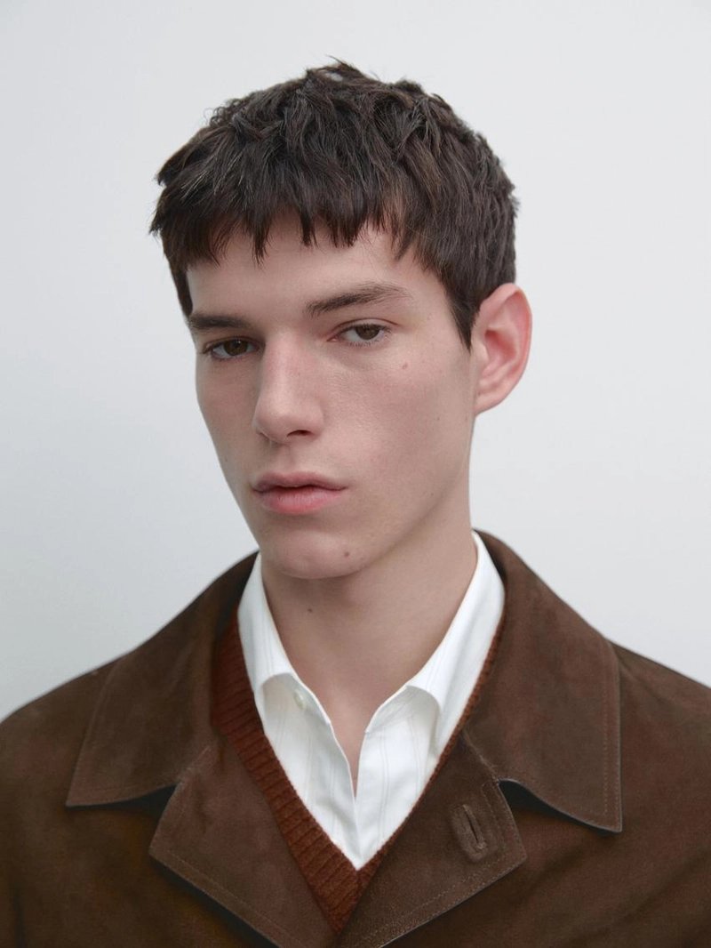 Куртка рабочая из замши