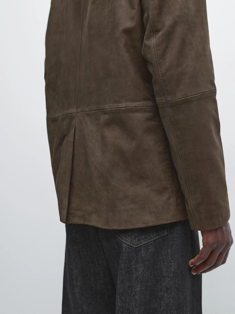 Замшевый блейзер