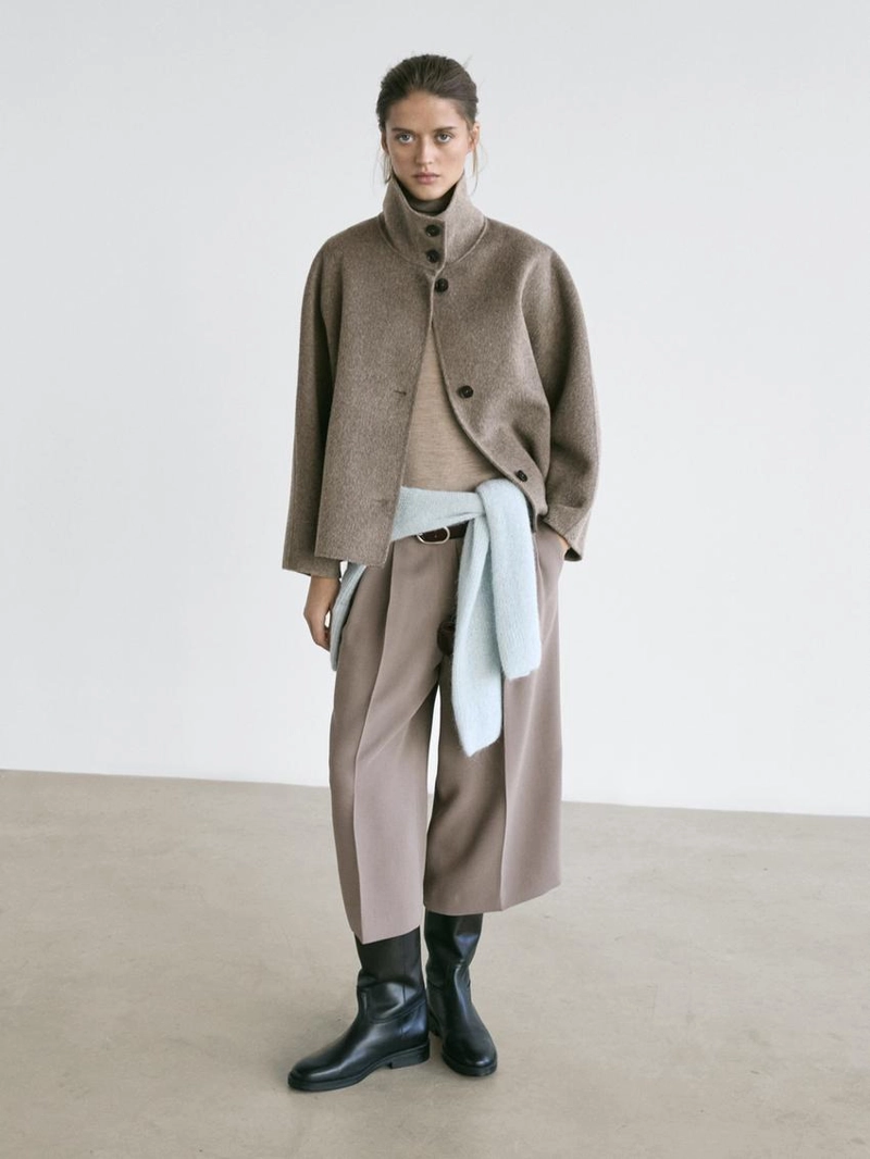 Потрясающие длинные широкие бермуды на завышенной талии