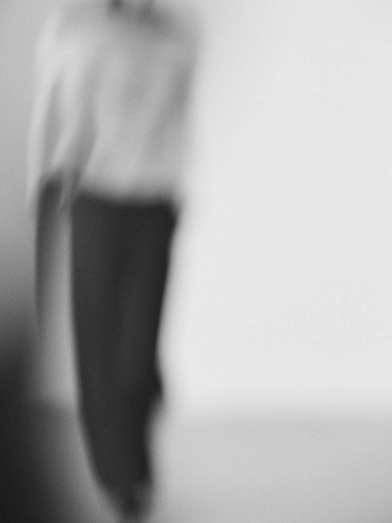 Футболка из хлопкового смесового материала с деталями бандо