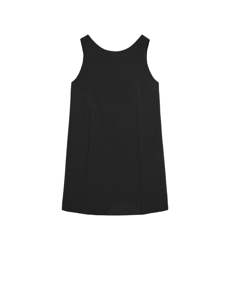 Мини-платье из шерстяной смеси