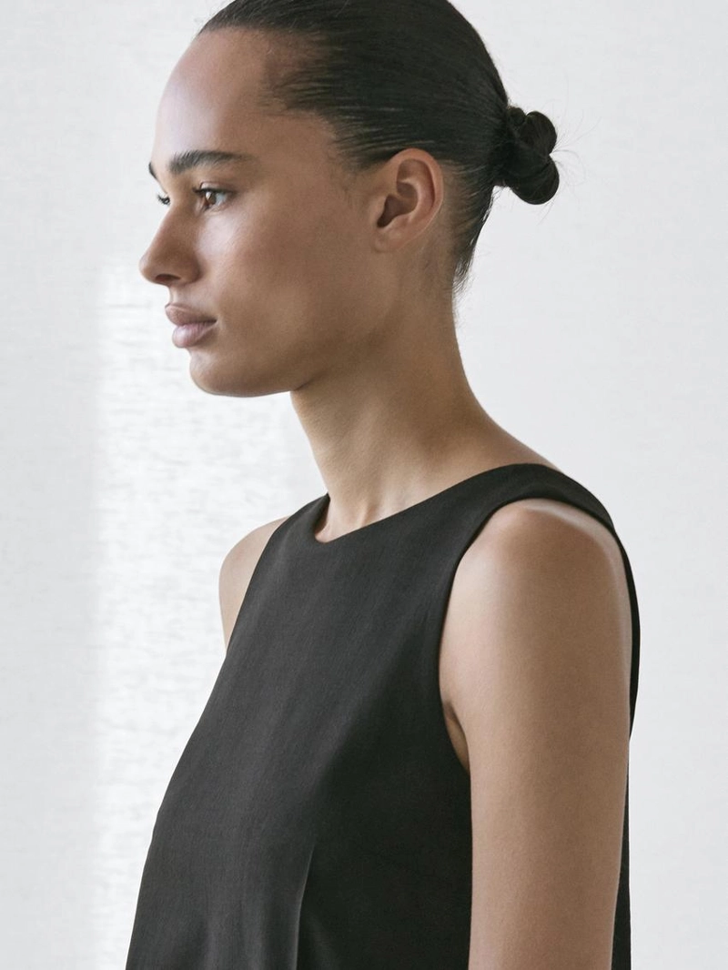 Мини-платье из шерстяной смеси