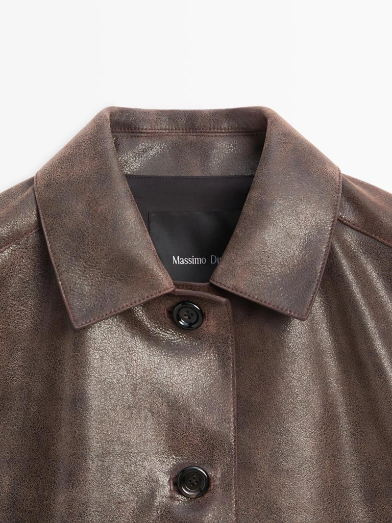 Замшевая кожаная куртка