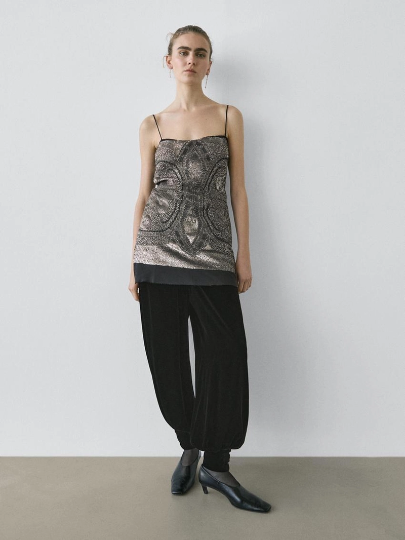 Платье-бюстье с вышивкой - studio