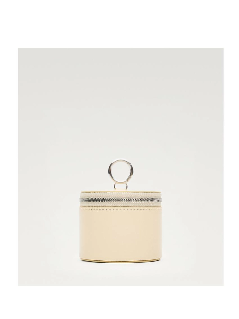 Сумка из овечьей кожи с отделкой нубук, с кристаллами