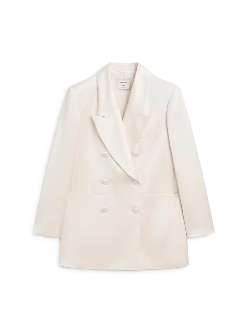 Пиджак из атласа с пуговицами - studio