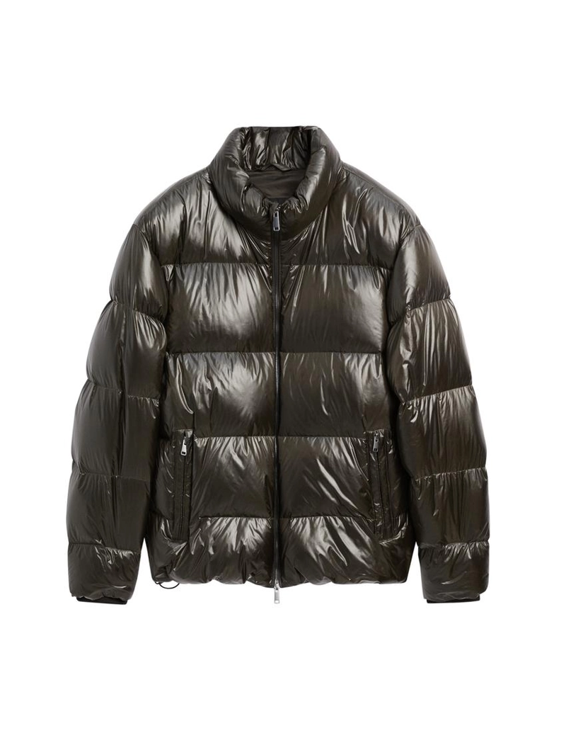 Пуховик с наполнителем из смеси пуха и пера