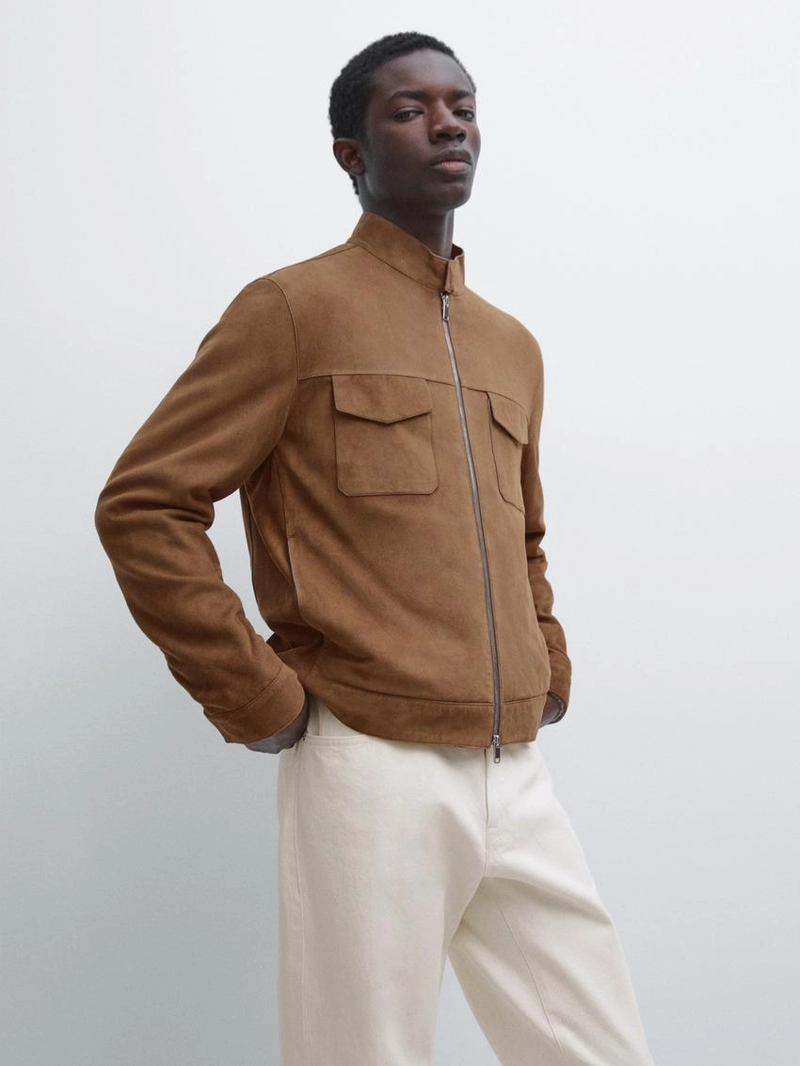 Замшевая куртка