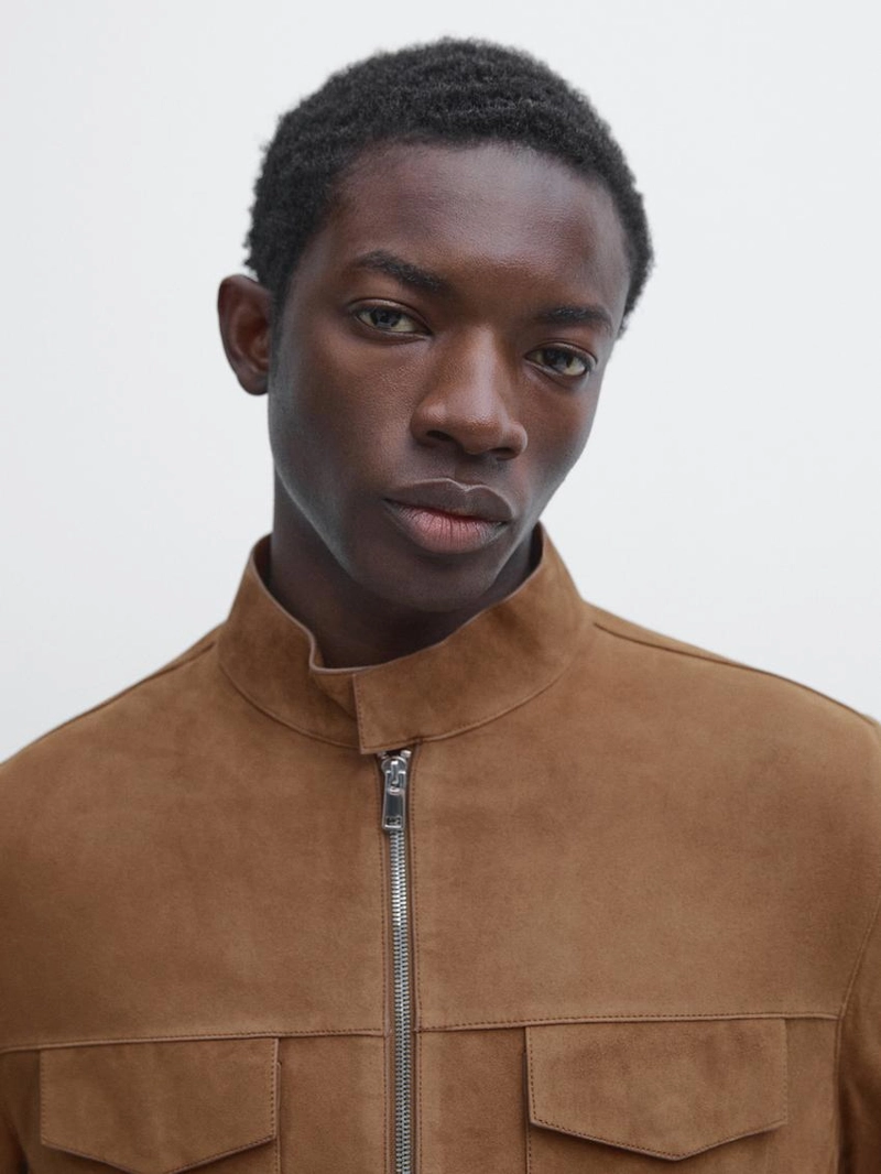 Замшевая куртка