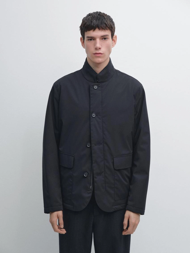 Пуховик с водоотталкивающей пропиткой