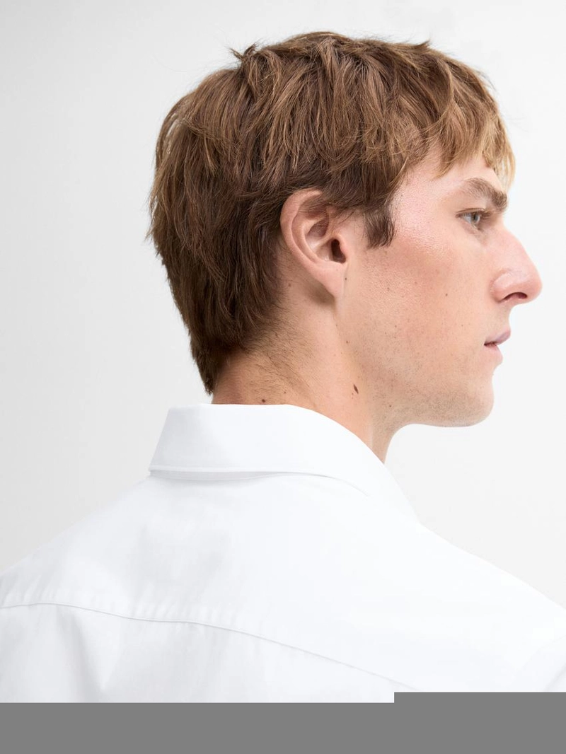 Рубашка из поплина в стиле slim fit из 100% хлопка