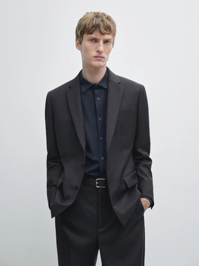 Пиджак из 100% шерсти для костюма