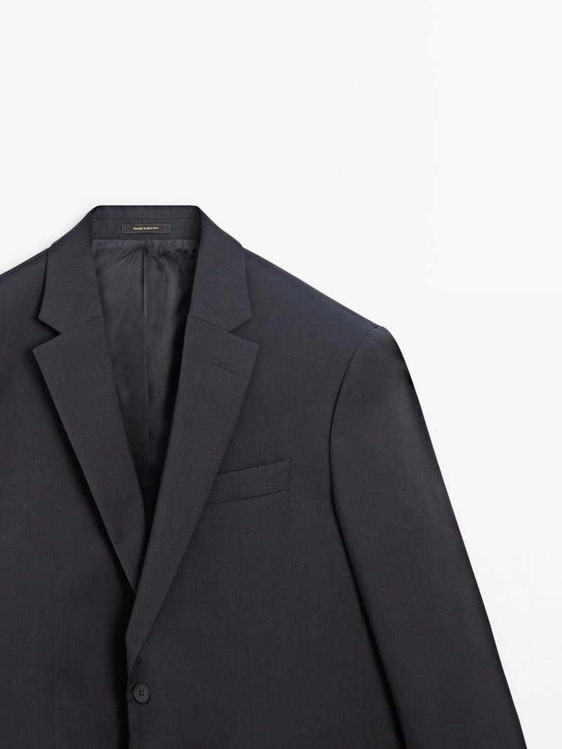 Пиджак из 100% шерсти для костюма