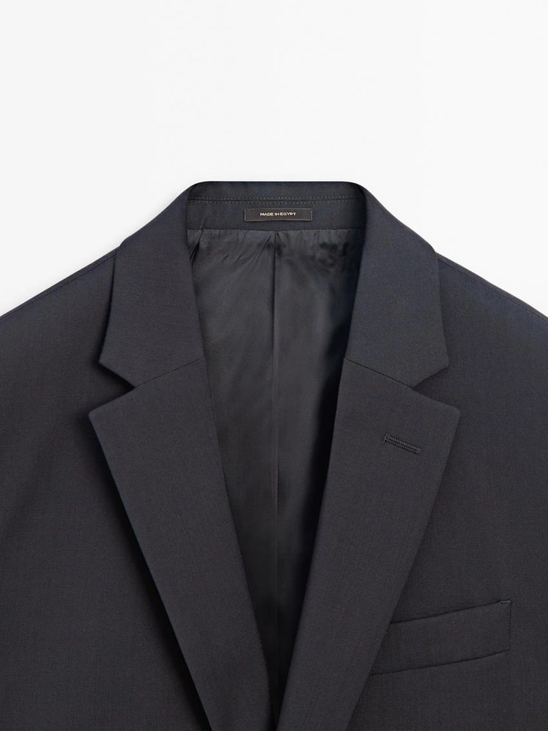 Пиджак из 100% шерсти для костюма