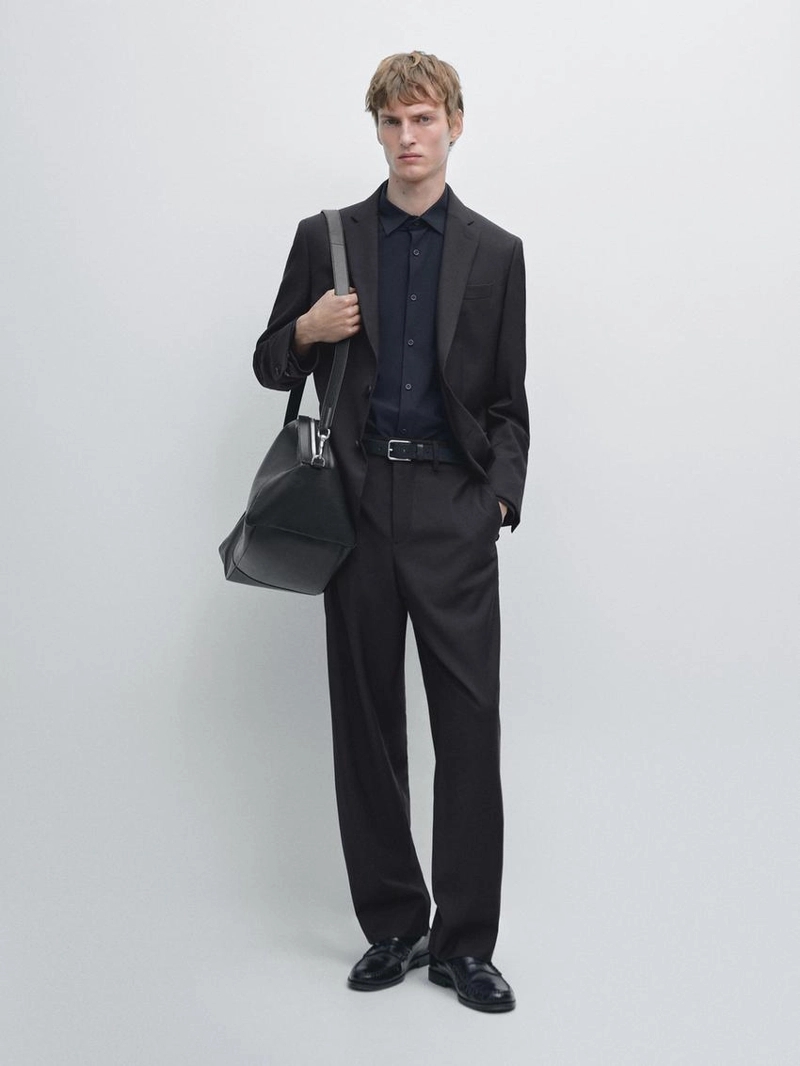 Пиджак из 100% шерсти для костюма