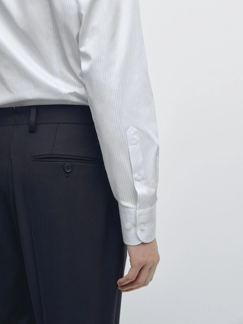 Брюки-костюм из шерстяной смеси