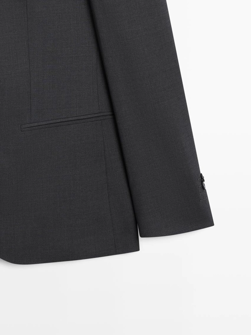 Пиджак из 100% шерсти