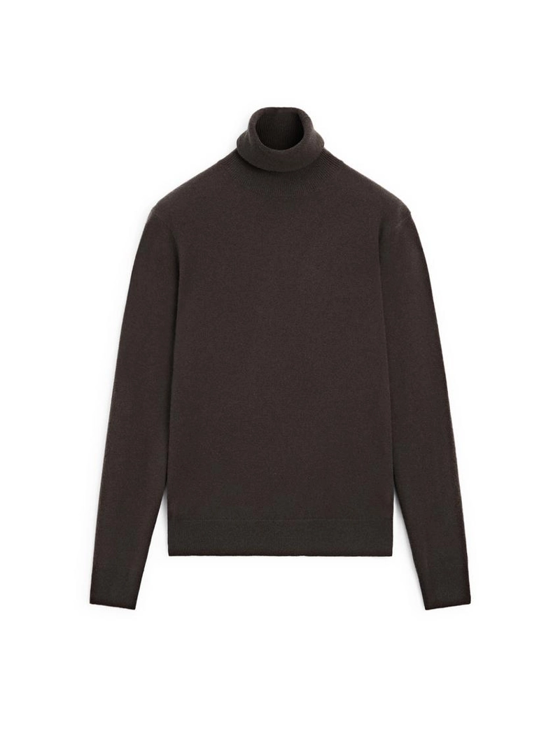 Водолазка из шерсти с высоким воротником