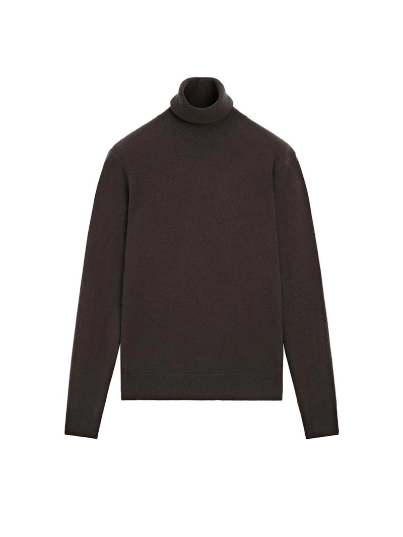 Водолазка из шерсти с высоким воротником