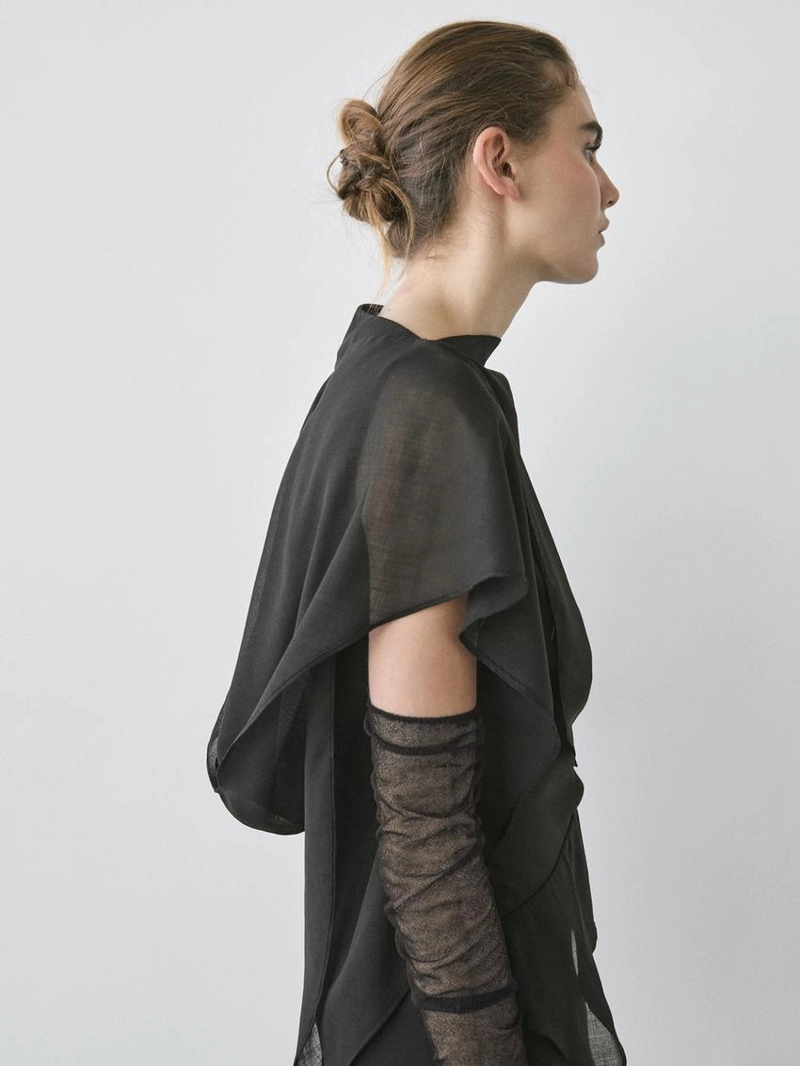 Миди-платье с деталями капюшона - STUDIO