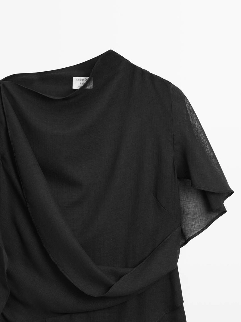 Миди-платье с деталями капюшона - STUDIO