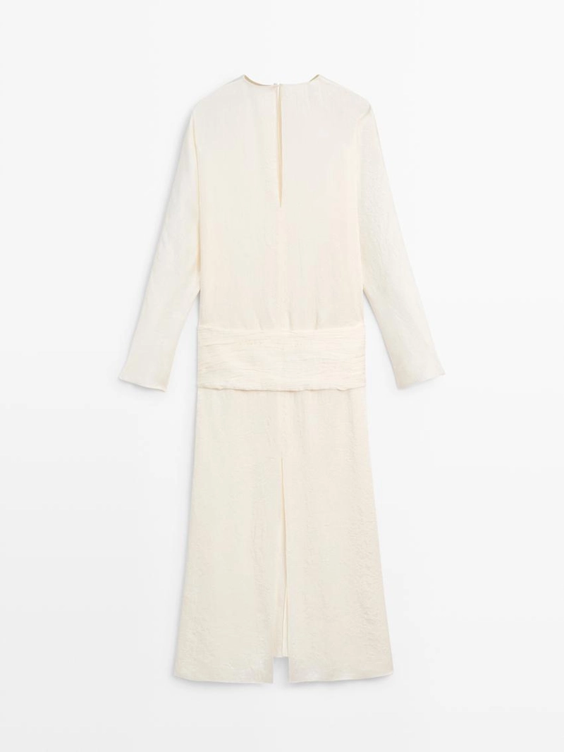 Платье миди с поясом - studio