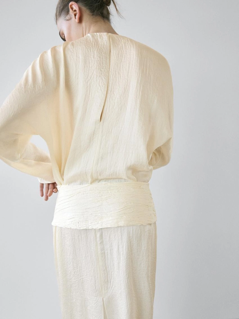 Платье миди с поясом - studio