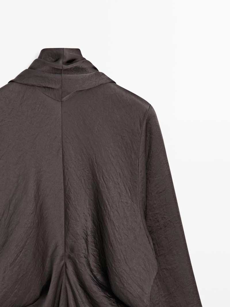 Длинное платье с завязкой - studio