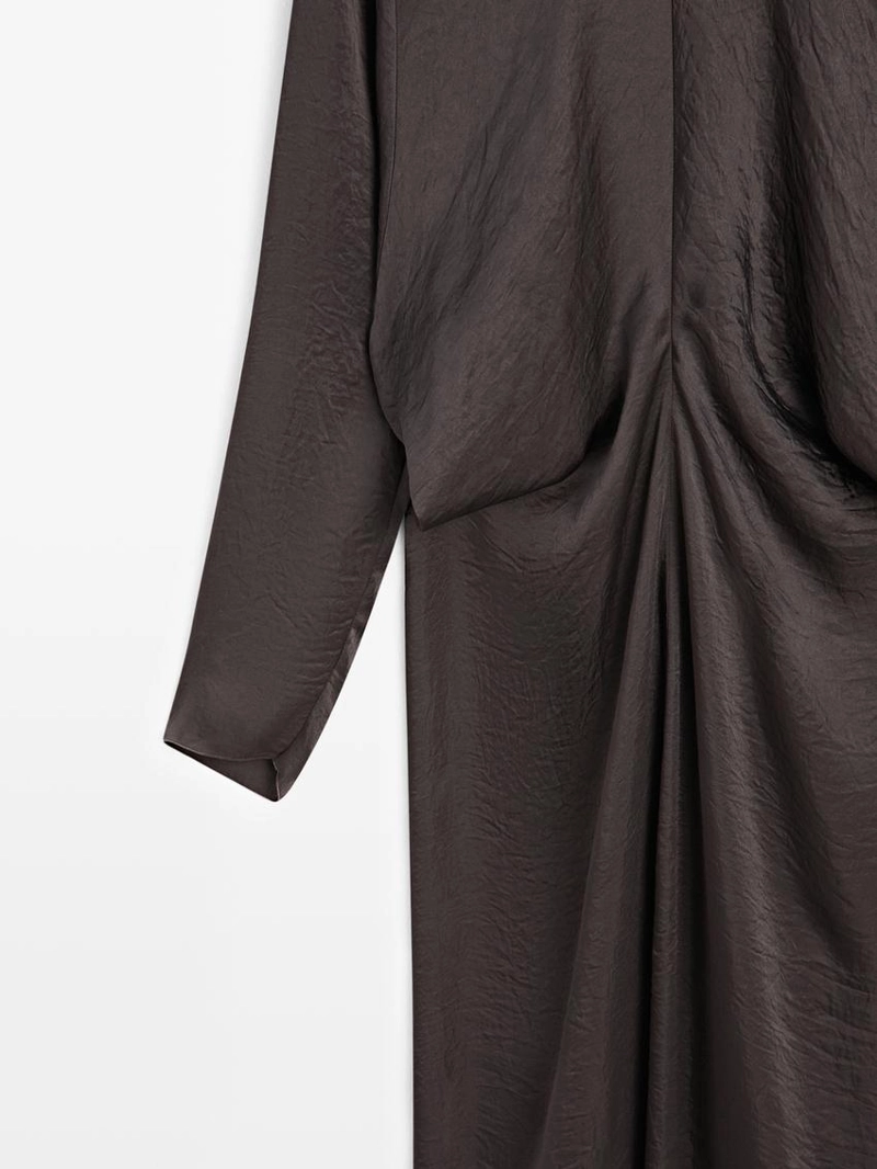 Длинное платье с завязкой - studio