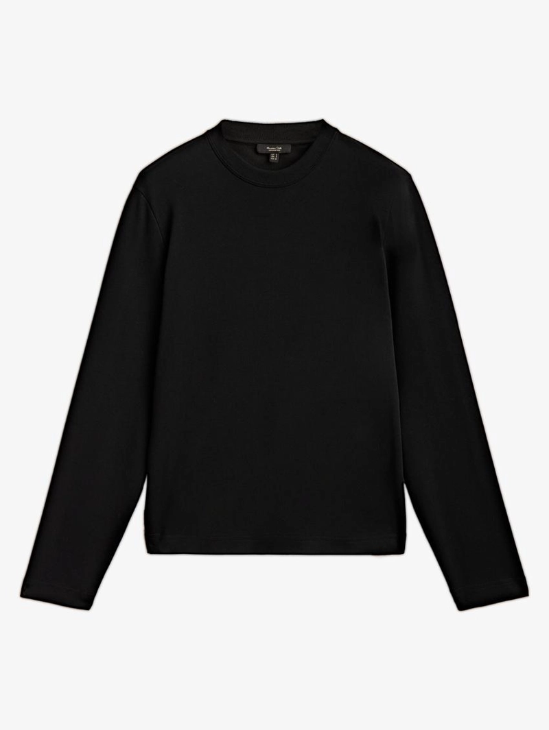 Футболка с длинным рукавом из интерлока 100% хлопок