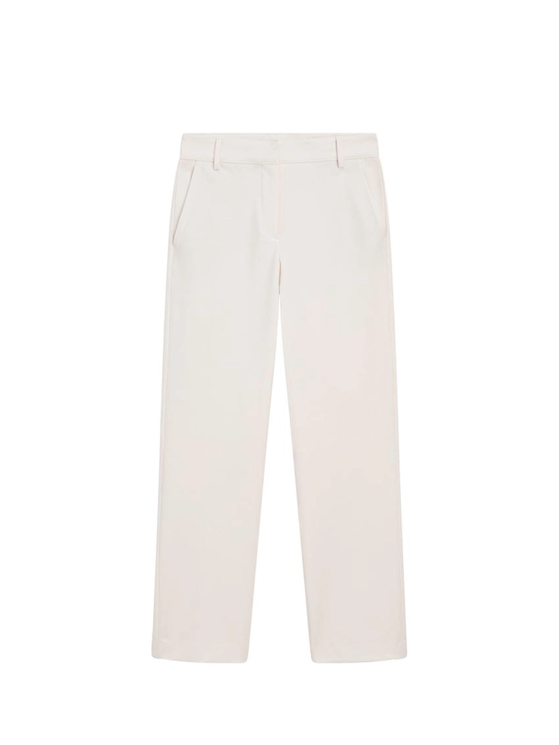 Брюки прямого кроя из технической ткани