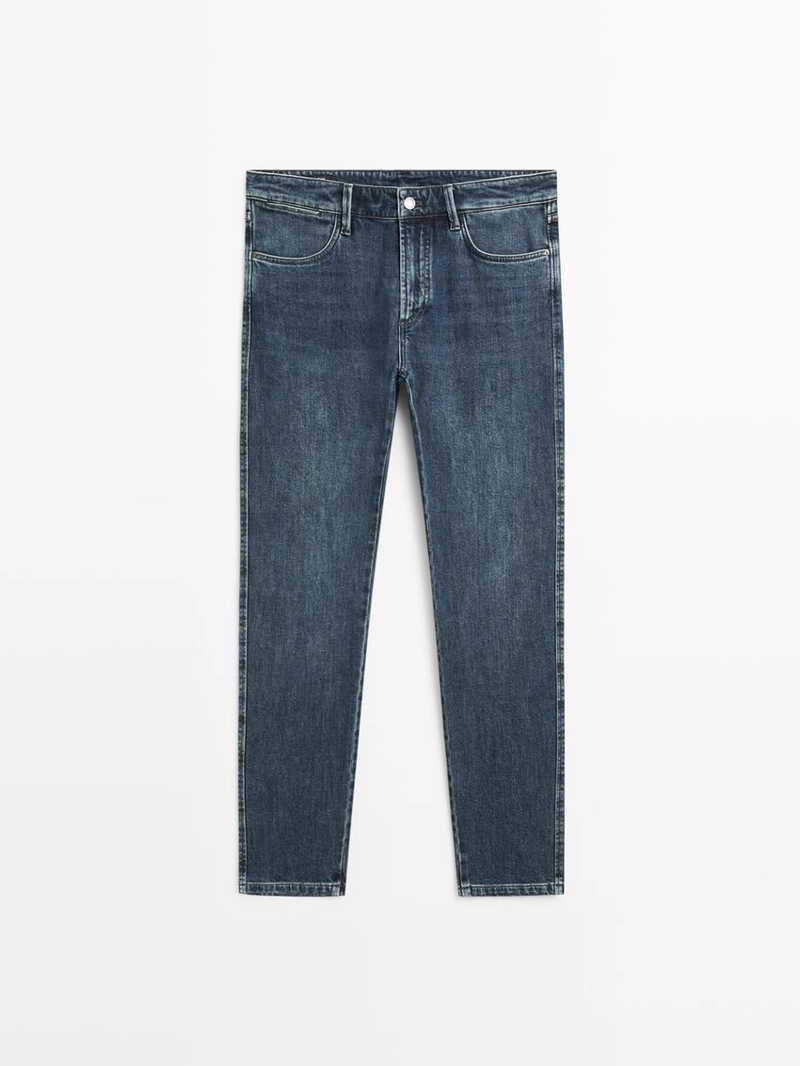 Джинсы с узким кроем