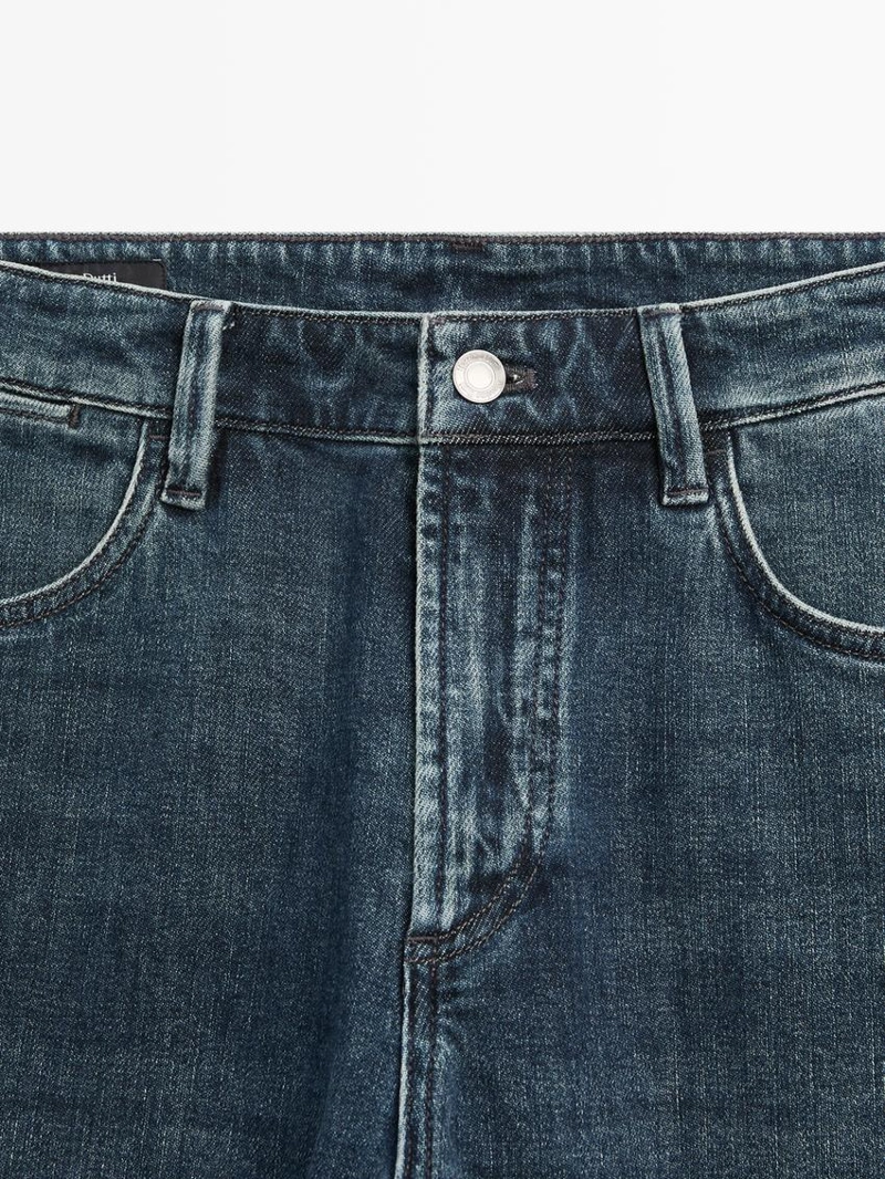 Джинсы с узким кроем