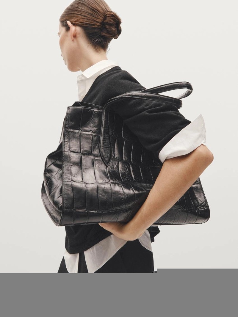 Сумка Maxi из натуральной кожи MD ICON